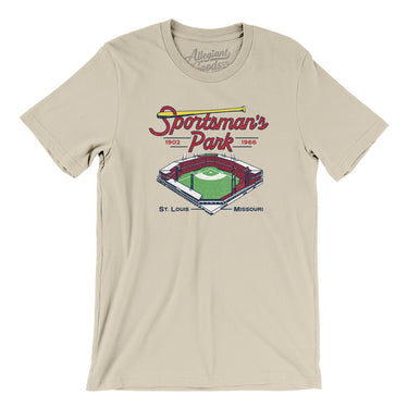 Sportsmans Park St. Louis Men/Unisex T-Shirt-Allegiant Goods Co. Vintage Sports Apparel