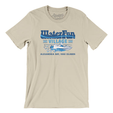 Waterfun Village Men/Unisex T-Shirt-Allegiant Goods Co. Vintage Sports Apparel