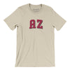 AZ Varsity Men/Unisex T-Shirt-Soft Cream-Allegiant Goods Co. Vintage Sports Apparel