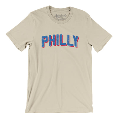 Philly Varsity Men/Unisex T-Shirt-Soft Cream-Allegiant Goods Co. Vintage Sports Apparel