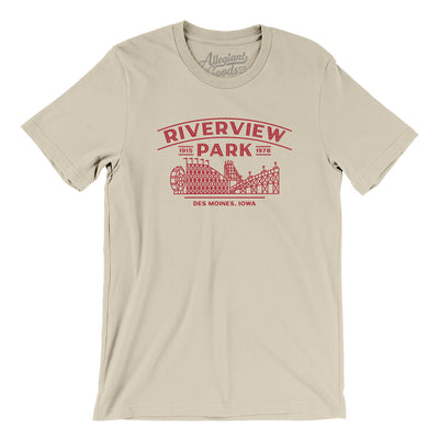 Riverview Park Men/Unisex T-Shirt-Soft Cream-Allegiant Goods Co. Vintage Sports Apparel