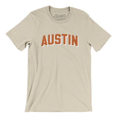 Austin Varsity Men/Unisex T-Shirt-Allegiant Goods Co. Vintage Sports Apparel