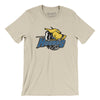 Chicago Hounds Men/Unisex T-Shirt-Soft Cream-Allegiant Goods Co. Vintage Sports Apparel