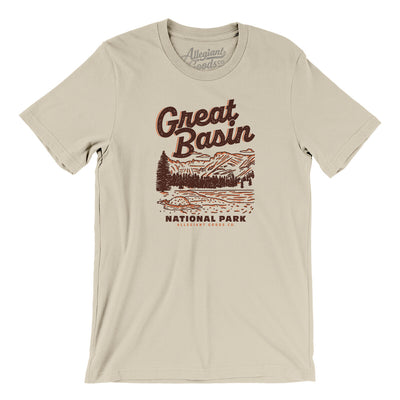 Great Basin National Park Men/Unisex T-Shirt-Soft Cream-Allegiant Goods Co. Vintage Sports Apparel