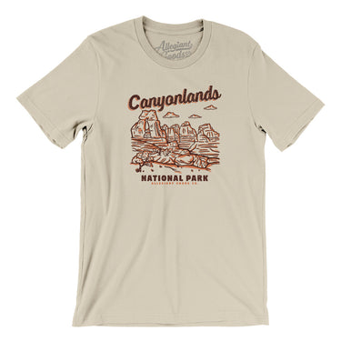 Canyonlands National Park Men/Unisex T-Shirt-Allegiant Goods Co. Vintage Sports Apparel
