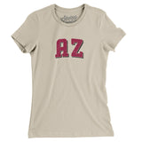 AZ Varsity Women's T-Shirt-Allegiant Goods Co. Vintage Sports Apparel
