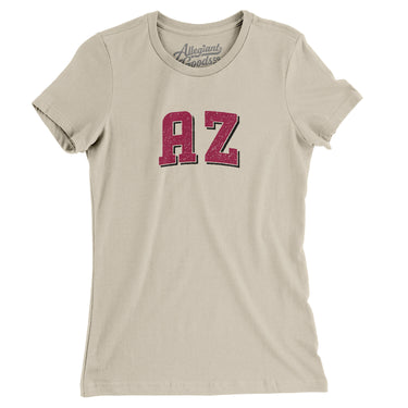 AZ Varsity Women's T-Shirt-Allegiant Goods Co. Vintage Sports Apparel