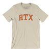 Atx Varsity Men/Unisex T-Shirt-Soft Cream-Allegiant Goods Co. Vintage Sports Apparel