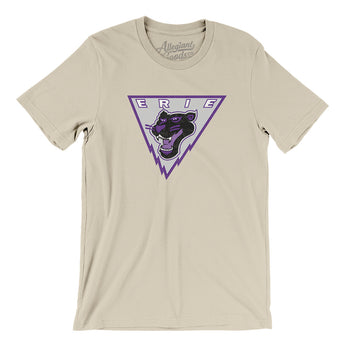 Erie Panthers Men/Unisex T-Shirt-Allegiant Goods Co. Vintage Sports Apparel