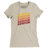 Austin Vintage Repeat Women's T-Shirt-Soft Cream-Allegiant Goods Co. Vintage Sports Apparel
