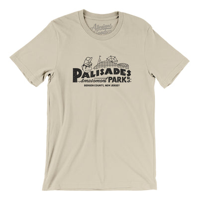 Palisades Amusement Park Men/Unisex T-Shirt-Soft Cream-Allegiant Goods Co. Vintage Sports Apparel