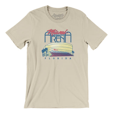 Miami Arena Men/Unisex T-Shirt-Allegiant Goods Co. Vintage Sports Apparel
