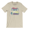 Miami Arena Men/Unisex T-Shirt-Soft Cream-Allegiant Goods Co. Vintage Sports Apparel