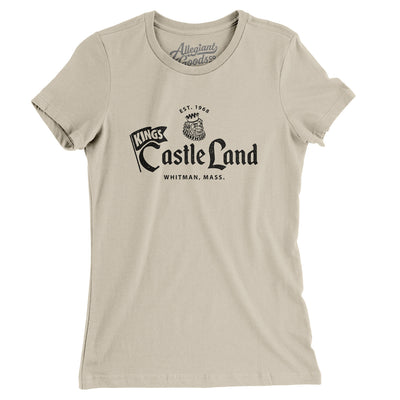 Kings Castle Land Amusement Park Women's T-Shirt-Soft Cream-Allegiant Goods Co. Vintage Sports Apparel