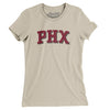 Phx Varsity Women's T-Shirt-Soft Cream-Allegiant Goods Co. Vintage Sports Apparel