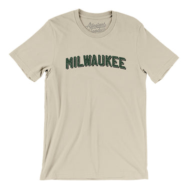 Milwaukee Varsity Men/Unisex T-Shirt-Allegiant Goods Co. Vintage Sports Apparel