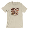 Zion National Park Men/Unisex T-Shirt-Soft Cream-Allegiant Goods Co. Vintage Sports Apparel