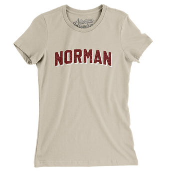 Norman Varsity Women's T-Shirt-Allegiant Goods Co. Vintage Sports Apparel