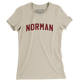Norman Varsity Women's T-Shirt-Allegiant Goods Co. Vintage Sports Apparel