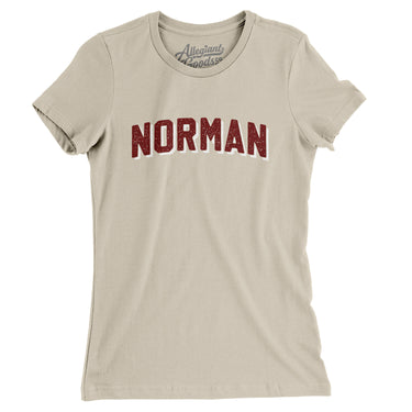 Norman Varsity Women's T-Shirt-Allegiant Goods Co. Vintage Sports Apparel