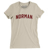 Norman Varsity Women's T-Shirt-Soft Cream-Allegiant Goods Co. Vintage Sports Apparel