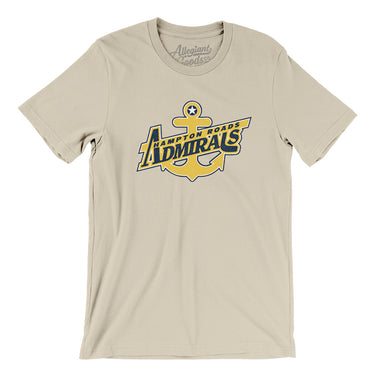 Hampton Road Admirals Men/Unisex T-Shirt-Allegiant Goods Co. Vintage Sports Apparel