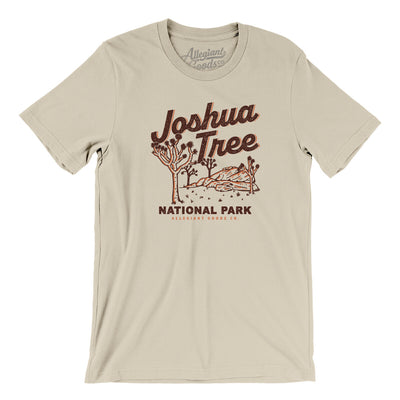 Joshua Tree National Park Men/Unisex T-Shirt-Soft Cream-Allegiant Goods Co. Vintage Sports Apparel
