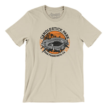 Candlestick Park Men/Unisex T-Shirt-Allegiant Goods Co. Vintage Sports Apparel