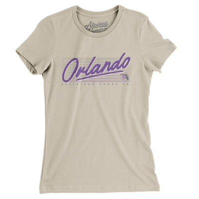 Orlando Retro Women's T-Shirt-Soft Cream-Allegiant Goods Co. Vintage Sports Apparel