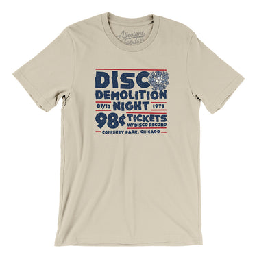 Disco Demolition Night Men/Unisex T-Shirt-Allegiant Goods Co. Vintage Sports Apparel