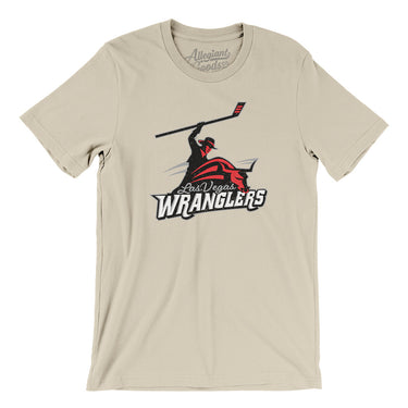 Las Vegas Wranglers Men/Unisex T-Shirt-Allegiant Goods Co. Vintage Sports Apparel