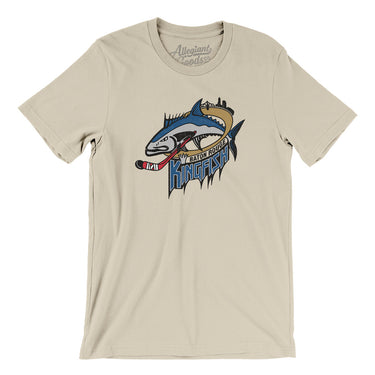 Baton Rouge Kingfish Men/Unisex T-Shirt-Allegiant Goods Co. Vintage Sports Apparel