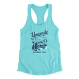 Yosemite National Park Women's Racerback Tank-Allegiant Goods Co. Vintage Sports Apparel