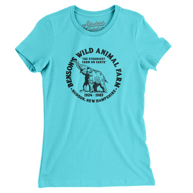 Benson’s Wild Animal Farm Women's T-Shirt-Allegiant Goods Co. Vintage Sports Apparel