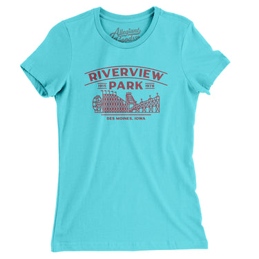 Riverview Park Women's T-Shirt-Allegiant Goods Co. Vintage Sports Apparel