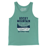 Rocky Mountains National Park Men/Unisex Tank Top-Allegiant Goods Co. Vintage Sports Apparel