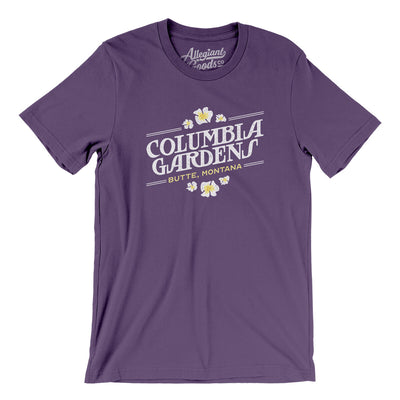 Columbia Gardens Amusement Park Men/Unisex T-Shirt-Team Purple-Allegiant Goods Co. Vintage Sports Apparel