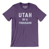 Utah By A Thousand Men/Unisex T-Shirt-Team Purple-Allegiant Goods Co. Vintage Sports Apparel