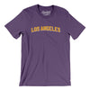 Los Angeles Varsity Men/Unisex T-Shirt-Team Purple-Allegiant Goods Co. Vintage Sports Apparel