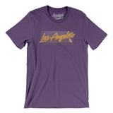 Los Angeles Retro Men/Unisex T-Shirt-Allegiant Goods Co. Vintage Sports Apparel