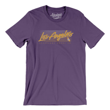 Los Angeles Retro Men/Unisex T-Shirt-Allegiant Goods Co. Vintage Sports Apparel