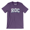 Roc Varsity Men/Unisex T-Shirt-Team Purple-Allegiant Goods Co. Vintage Sports Apparel