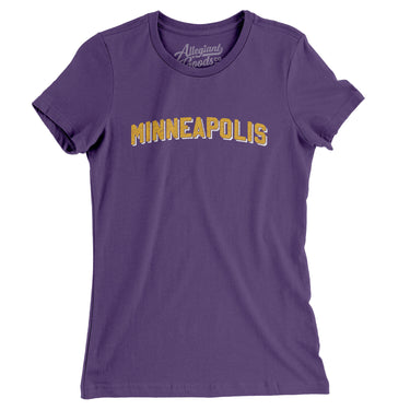 Minneapolis Varsity Women's T-Shirt-Allegiant Goods Co. Vintage Sports Apparel