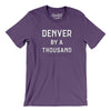 Denver By A Thousand Men/Unisex T-Shirt-Team Purple-Allegiant Goods Co. Vintage Sports Apparel