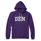 Den Varsity Hoodie-Allegiant Goods Co. Vintage Sports Apparel