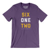 Minneapolis 612 Men/Unisex T-Shirt-Team Purple-Allegiant Goods Co. Vintage Sports Apparel