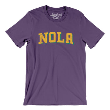 Nola Varsity Men/Unisex T-Shirt-Allegiant Goods Co. Vintage Sports Apparel