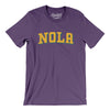 Nola Varsity Men/Unisex T-Shirt-Team Purple-Allegiant Goods Co. Vintage Sports Apparel
