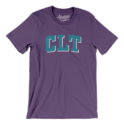 Clt Varsity Men/Unisex T-Shirt-Team Purple-Allegiant Goods Co. Vintage Sports Apparel