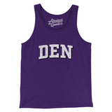 Den Varsity Men/Unisex Tank Top-Allegiant Goods Co. Vintage Sports Apparel